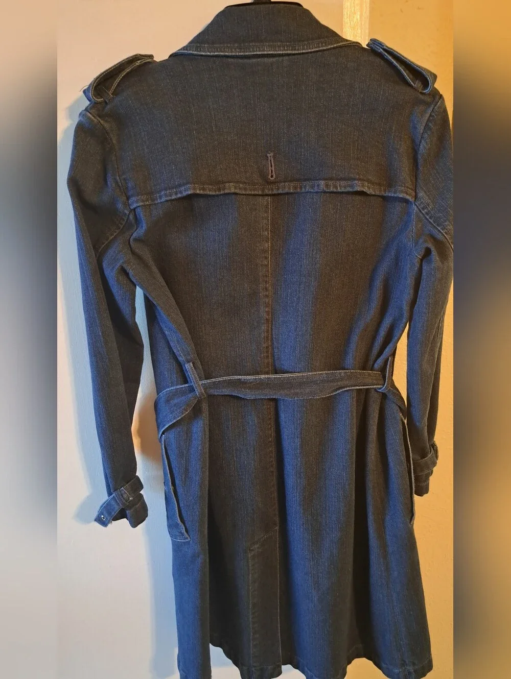 Kors, Michael Kors Multi Function Denim Trench Coat or Dress Size S